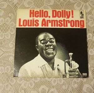 Vintage Louis Armstrong Hello Dolly Album
